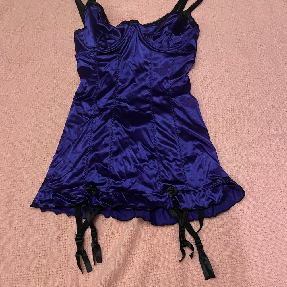 Purple soft Corset piece